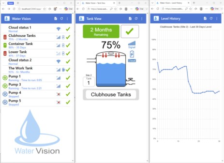 Mobile App Screens